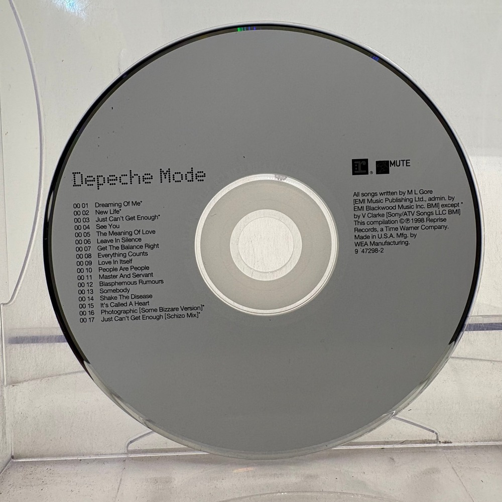 Depeche Mode The Singles 81-85 CD Compilation 1998 Reprise Mute 9 47298-2